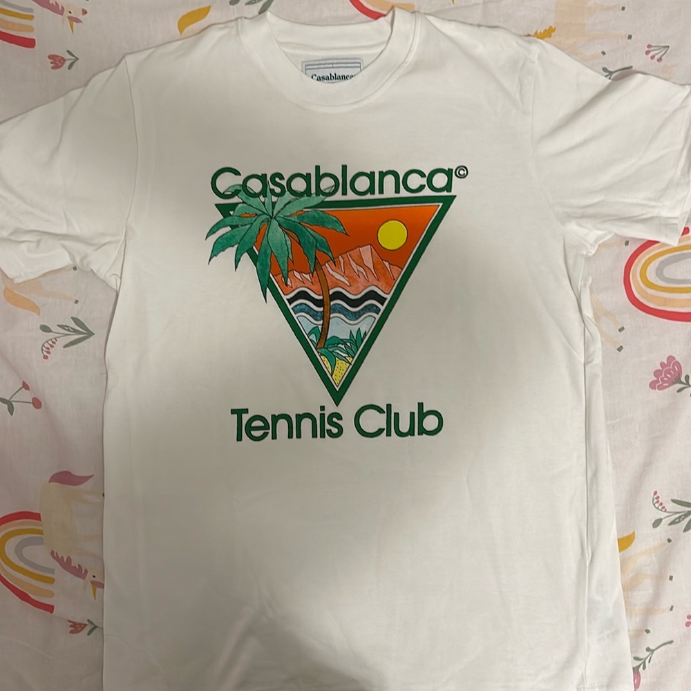 Casablanca Tennis Clubs men’s T shirt size S